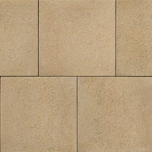 Textured Paving 600×600 Buff – Toberrmore