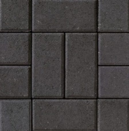 PEDESTA BLOCK PAVING 50mm JET BLACK - Tobermore