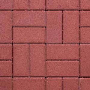 LEWIS BLOCK PAVING 50mm RED – CALEDONIAN