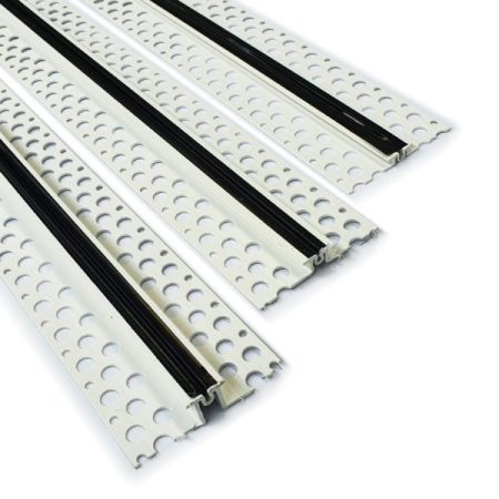 BEAD PVC 2.5m MOVEMENT 10mm White
