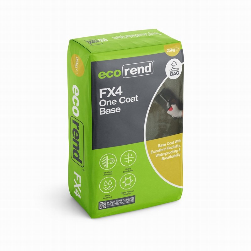 Ecorend FX4 Highly Flexible Base Coat 25kg