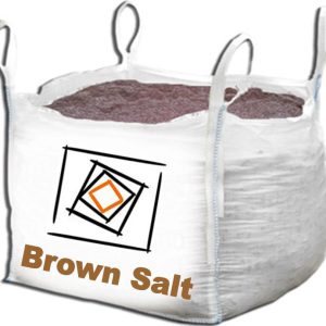 ROCK SALT BROWN JUMBO SACK